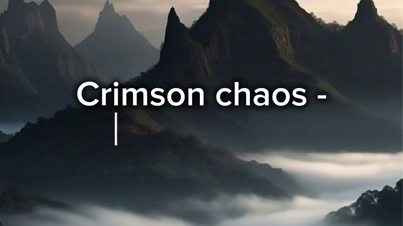 Crimsom chaos - IAdenesong (rock)