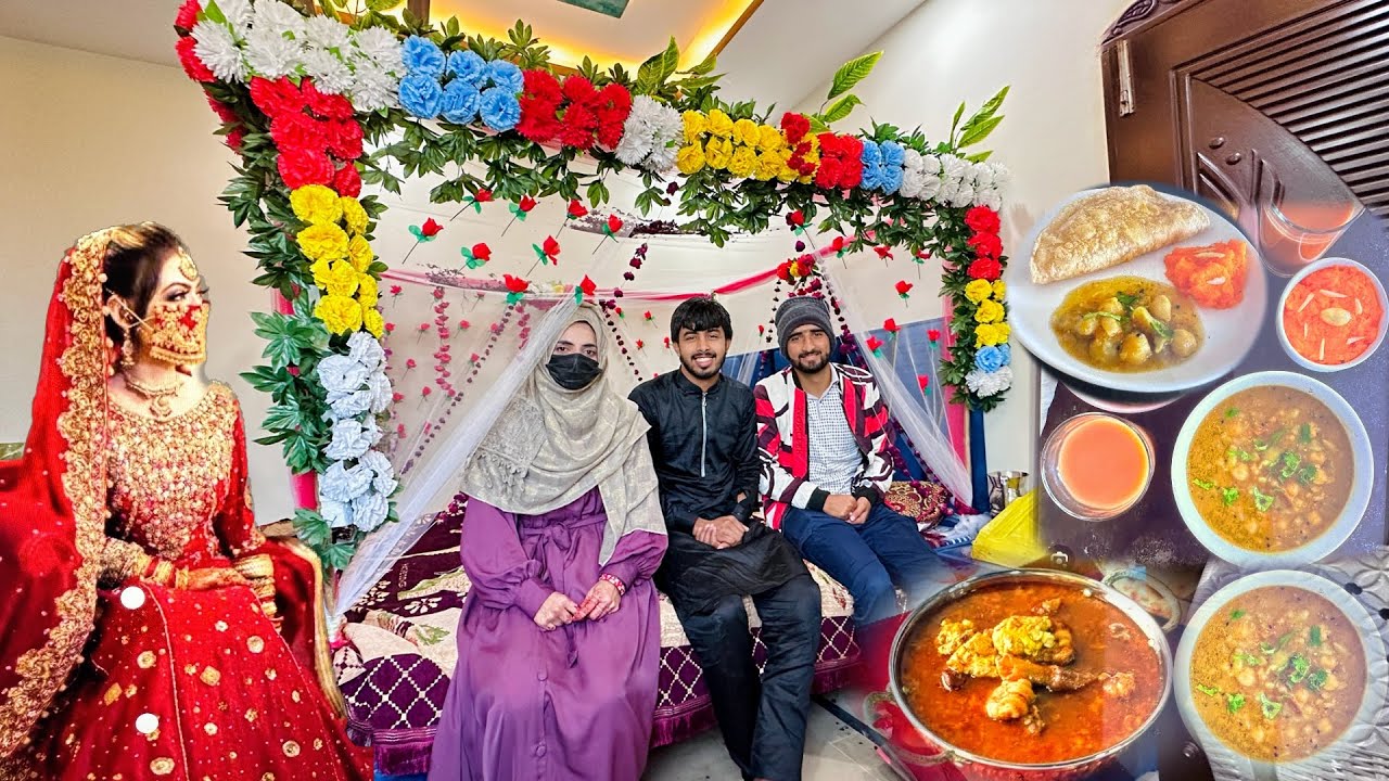 Zohaib Pendu Ki Dulhan Ka Nashta Ly Ke Gaye 🥰 || Zaini Baji