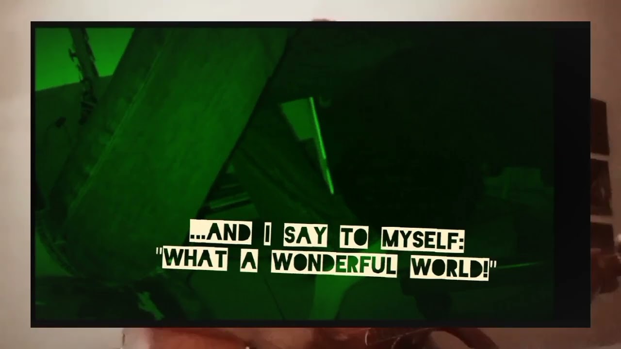 HappyBirthday Serie Ep.2 : What A Wonderful World✨️Satchmo🎂 tribute feat. StanleyKubrick🎥