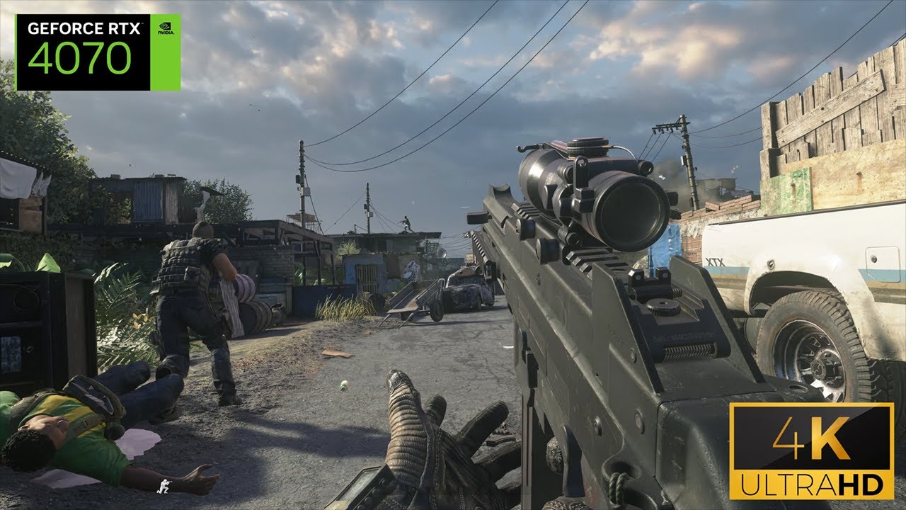 Call of Duty: Modern Warfare 2 Remastered for PC. RTX 4070Ti 4K Max settings Hornet's nest mission