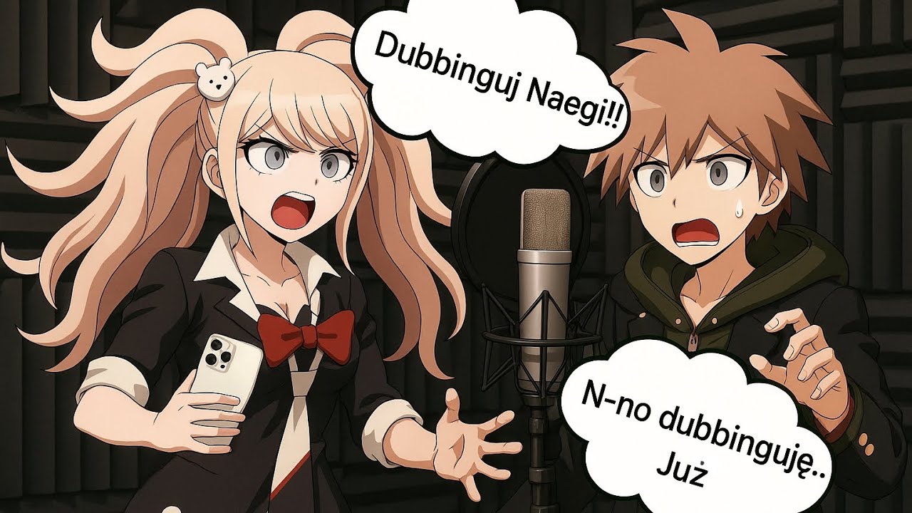 PIERWSZY POLSKI DUBBING DANGANRONPY🤯🤯 - Danganronpa, sezon 1, odcinek 1.