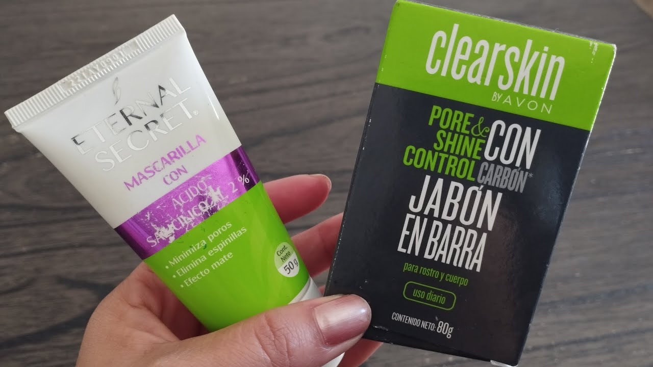 Les cuento mi experiencia con el Jabón Clearskin de Avon y la mascarilla de Eternal secret
