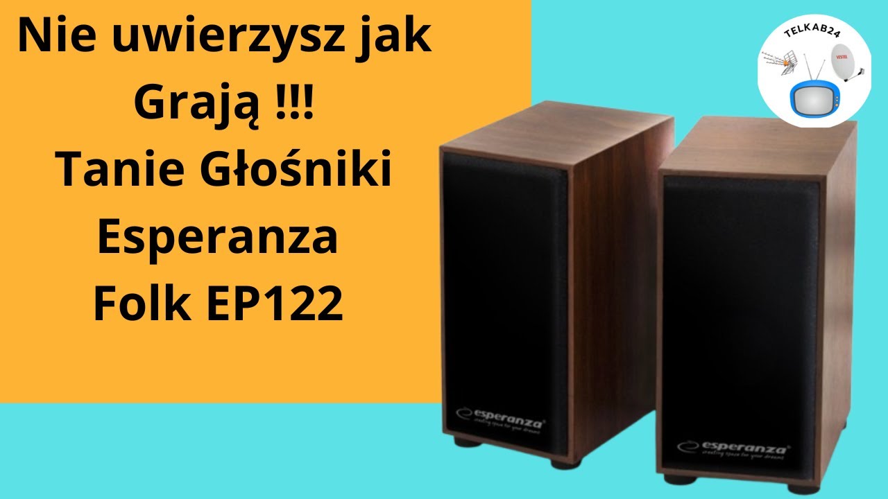 Nie uwierzysz, jak grają te tanie drewniane głośniki! 🔥 Esperanza FOLK EP122 za grosze!