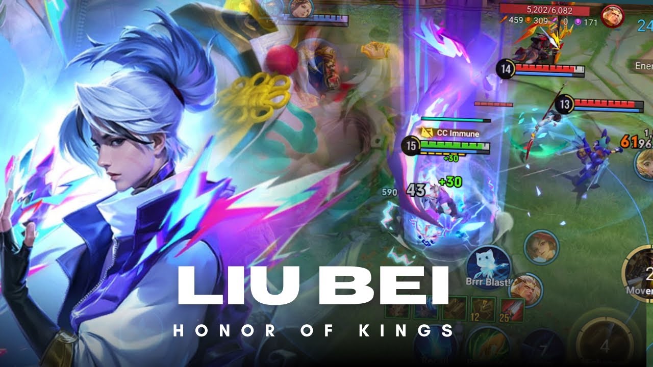 TOP Rank Liu Bei Mask Spirit Gameplay ! | Honor of Kings |