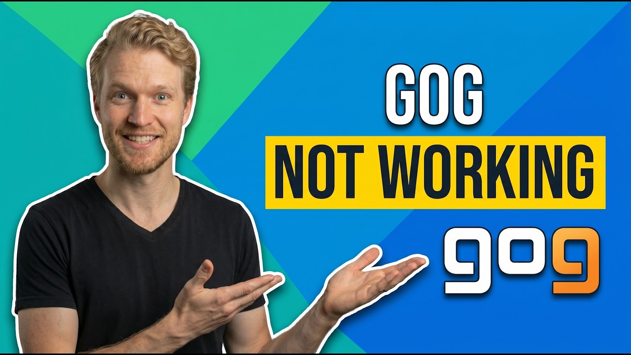 Fix GOG Not Working (Easy Troubleshooting Guide)