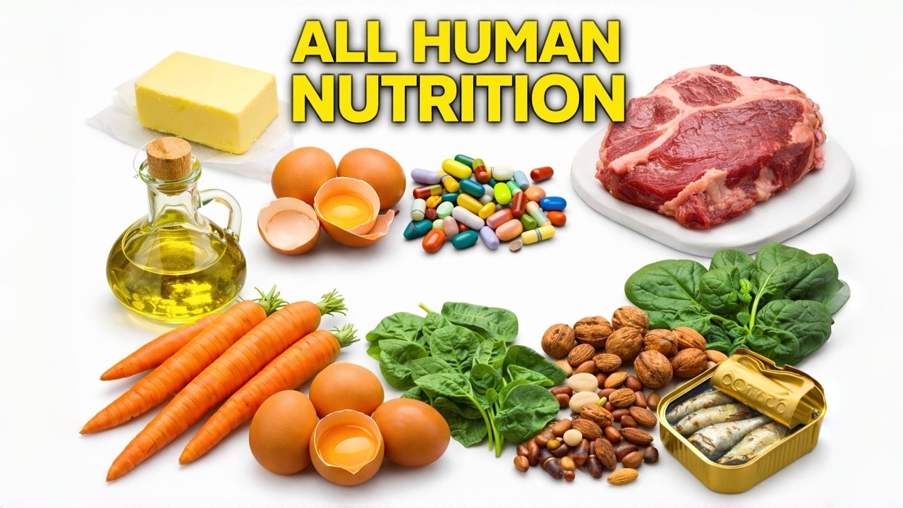 All Of Human Nutrition Explained in 12 Minutes