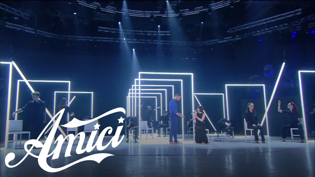 Amici 16 - Duetto di Cosimo e Elisa - Rainbow