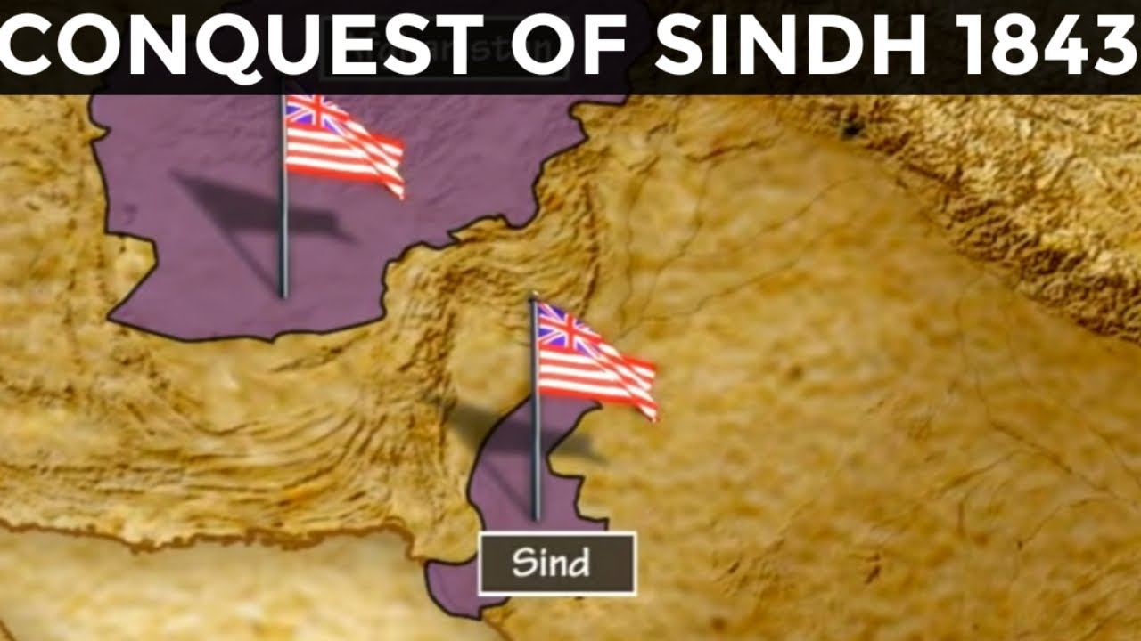 Conquest Of Sindh In Hindi || Expansion Of British Power In India || History Of Modern India