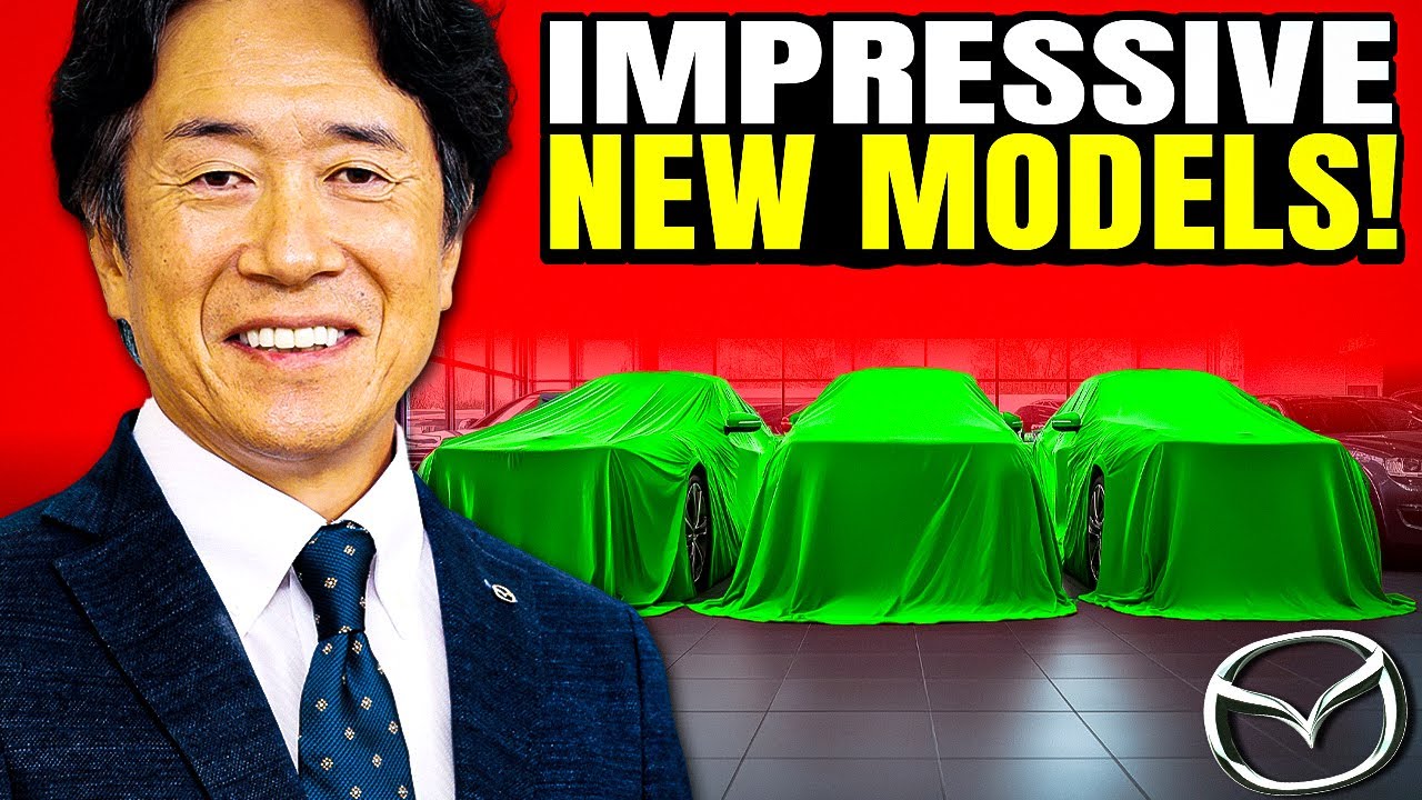 Mazda CEO Announces 5 NEW Mazda Models For 2025 & WOWS Everybody!