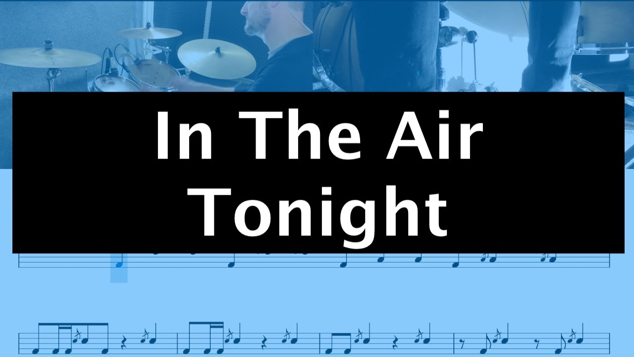 In The Air Tonight - Phil Collins (simplified ★★☆☆☆) Drum Cover | DRUMLION