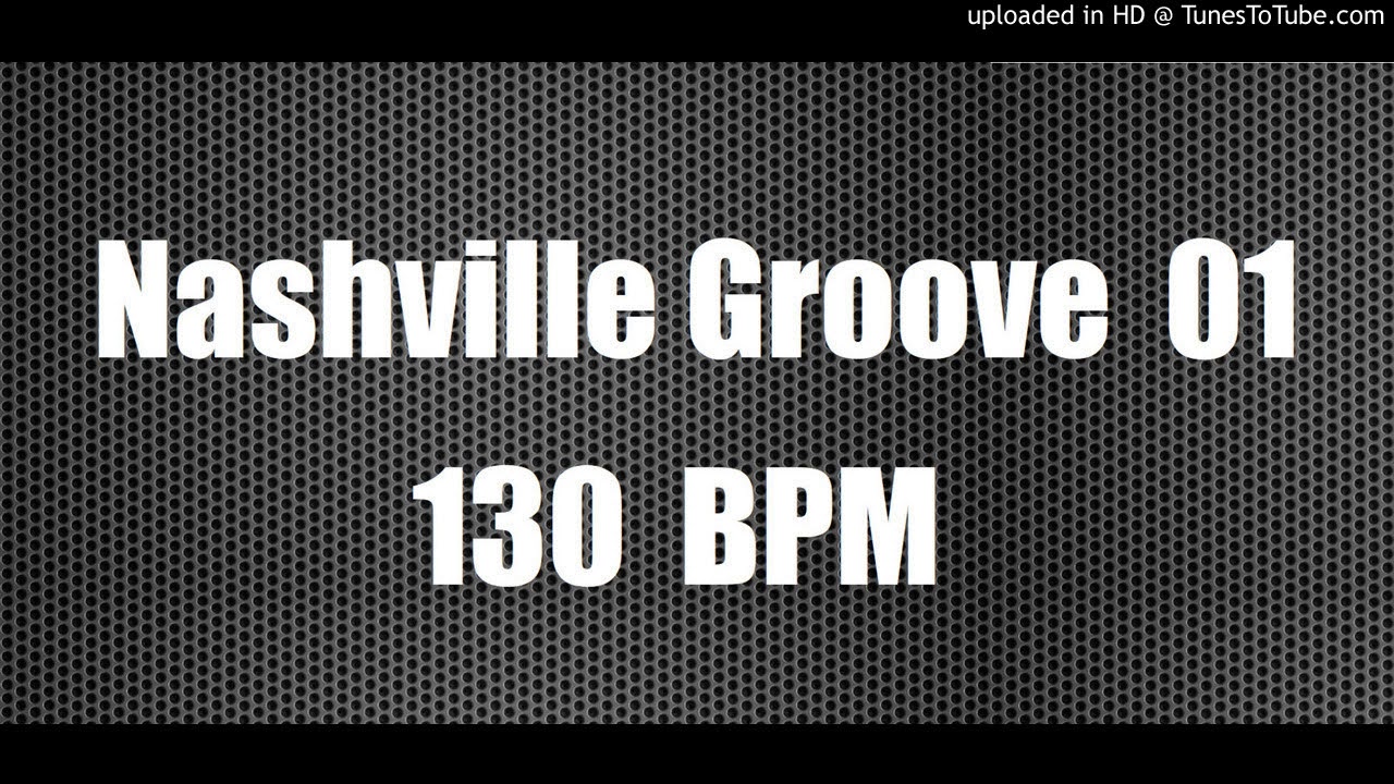 Nashville Groove 130 BPM - Drum Backing Track - Country 01