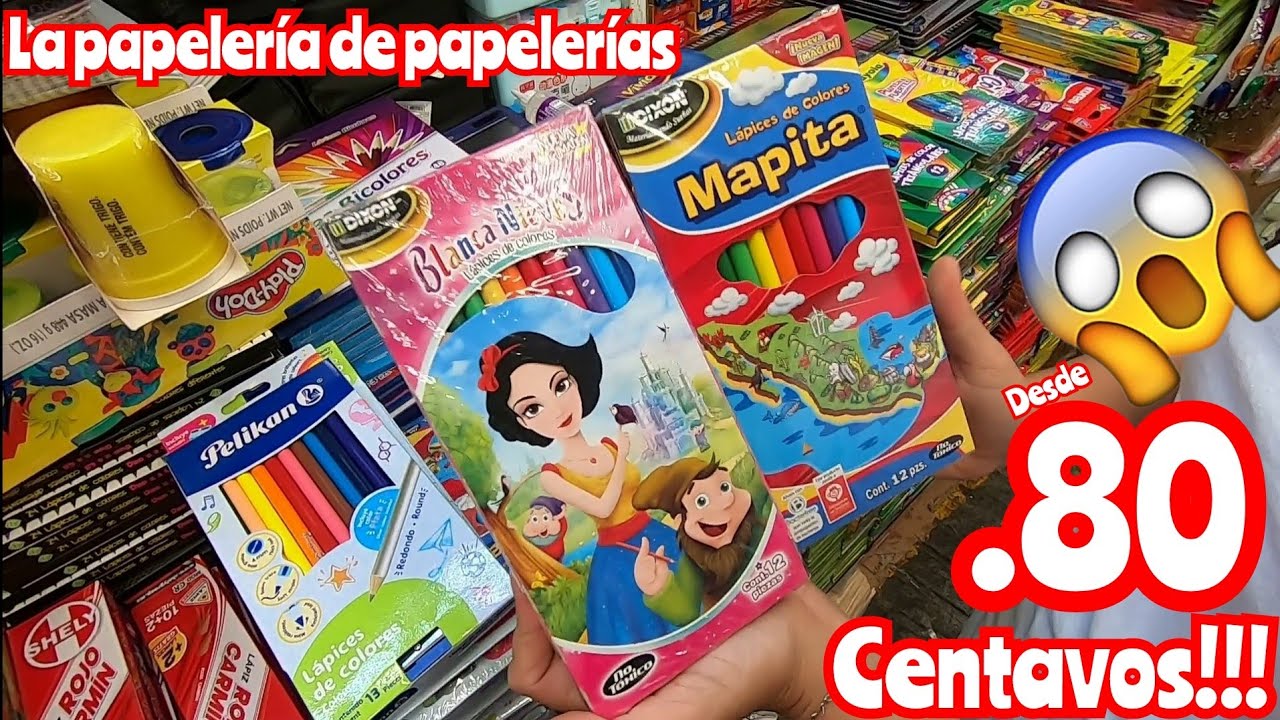 TE ENSEÑO LA PAPELERÍA MÁS BARATA QUE HE GRABADO PRODUCTO ORIGINAL DESDE 80 CENTAVOS NO LO CREERÁS!