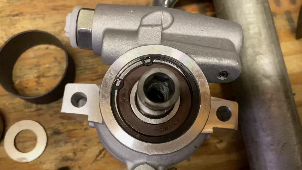 How to change power steering pump on 1997-2002 Jeep Wrangler 2.5l bonus how to use pulley remover
