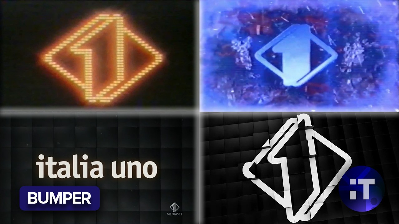 Raccolta bumper Italia 1 (1982-2025)