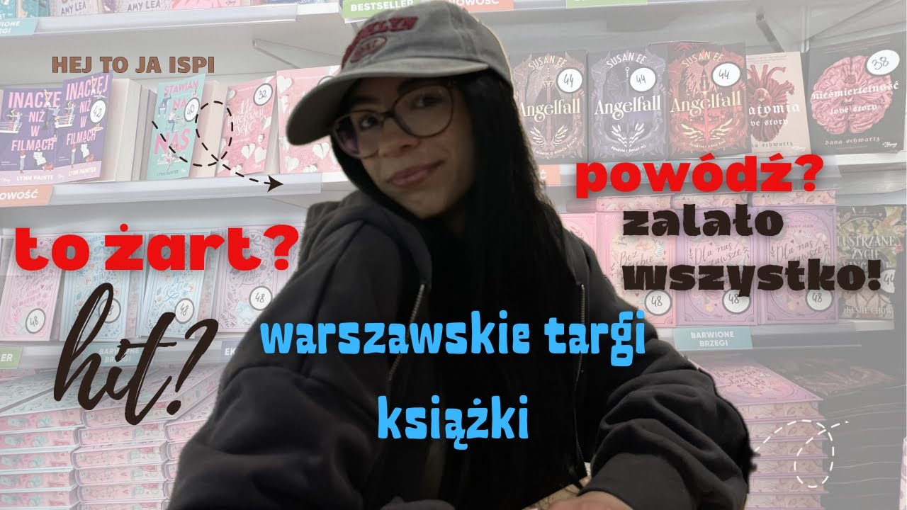 WARSZAWSKIE TARGI KSIĄŻKI TO JAKIŚ ŻART?🤡