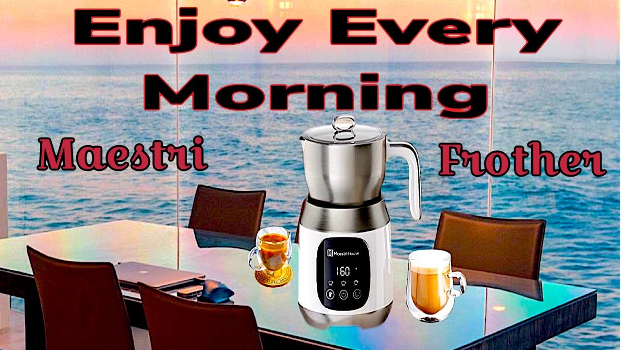 Maestri Home Milk Frother  Truly The Best On The Market! #MaestriHouse #MaestriHouseMilkFrother