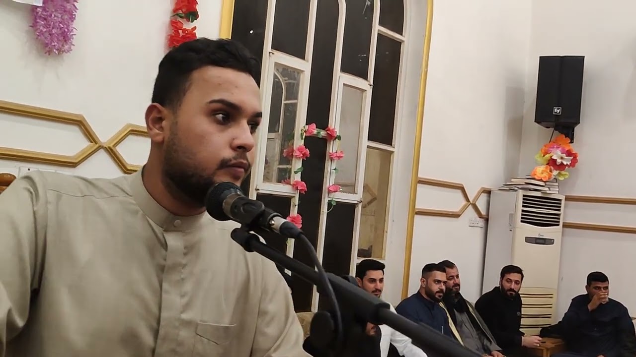 الشاعر محمد الحيدري | مولد الإمام المهدي (عج)