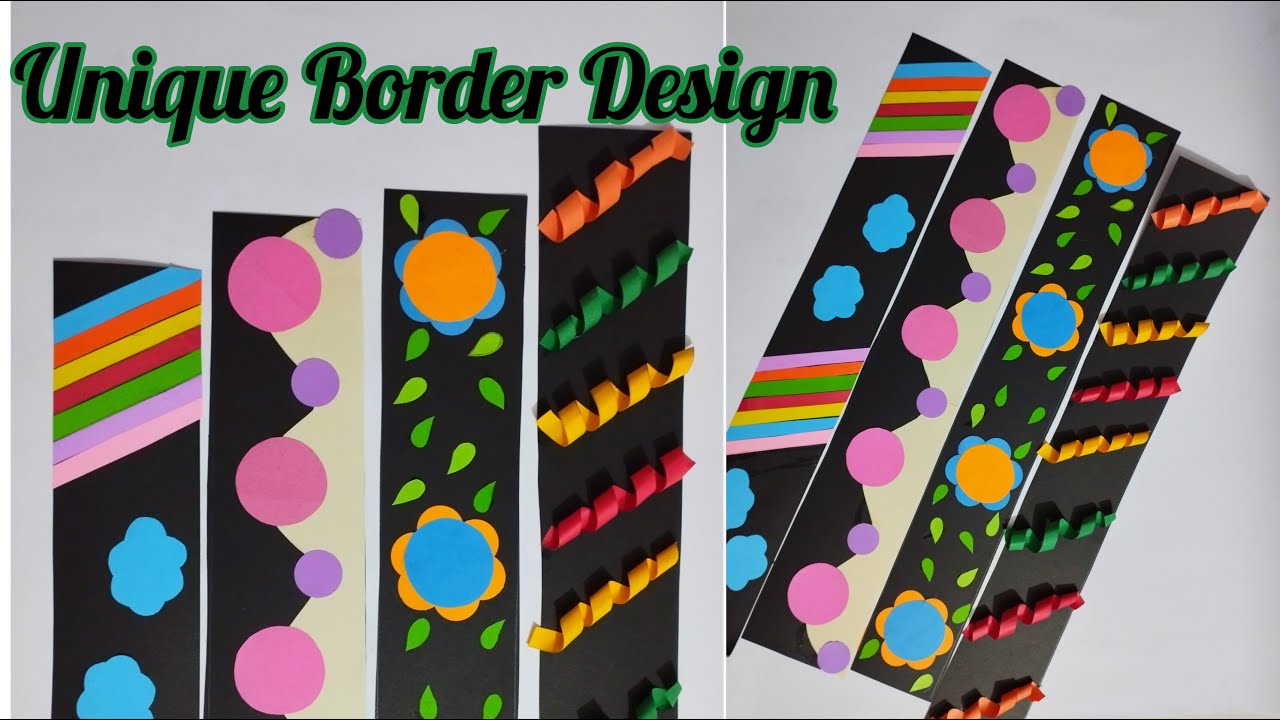 Bulletin Board Border Design | Bulletin Board Ideas For School | Border Design Ep 16 @maheesdecor