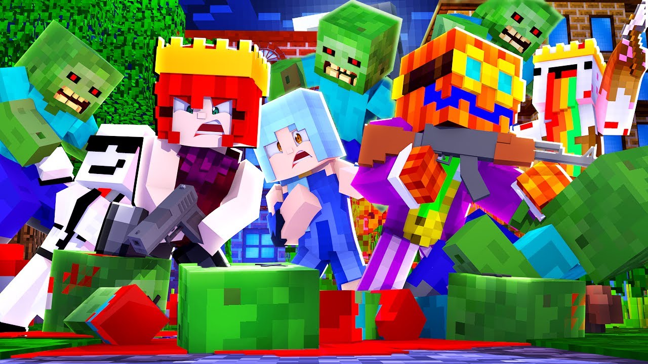 SAVE THE QUEEN! The Oddities Play Minecraft Block Dead
