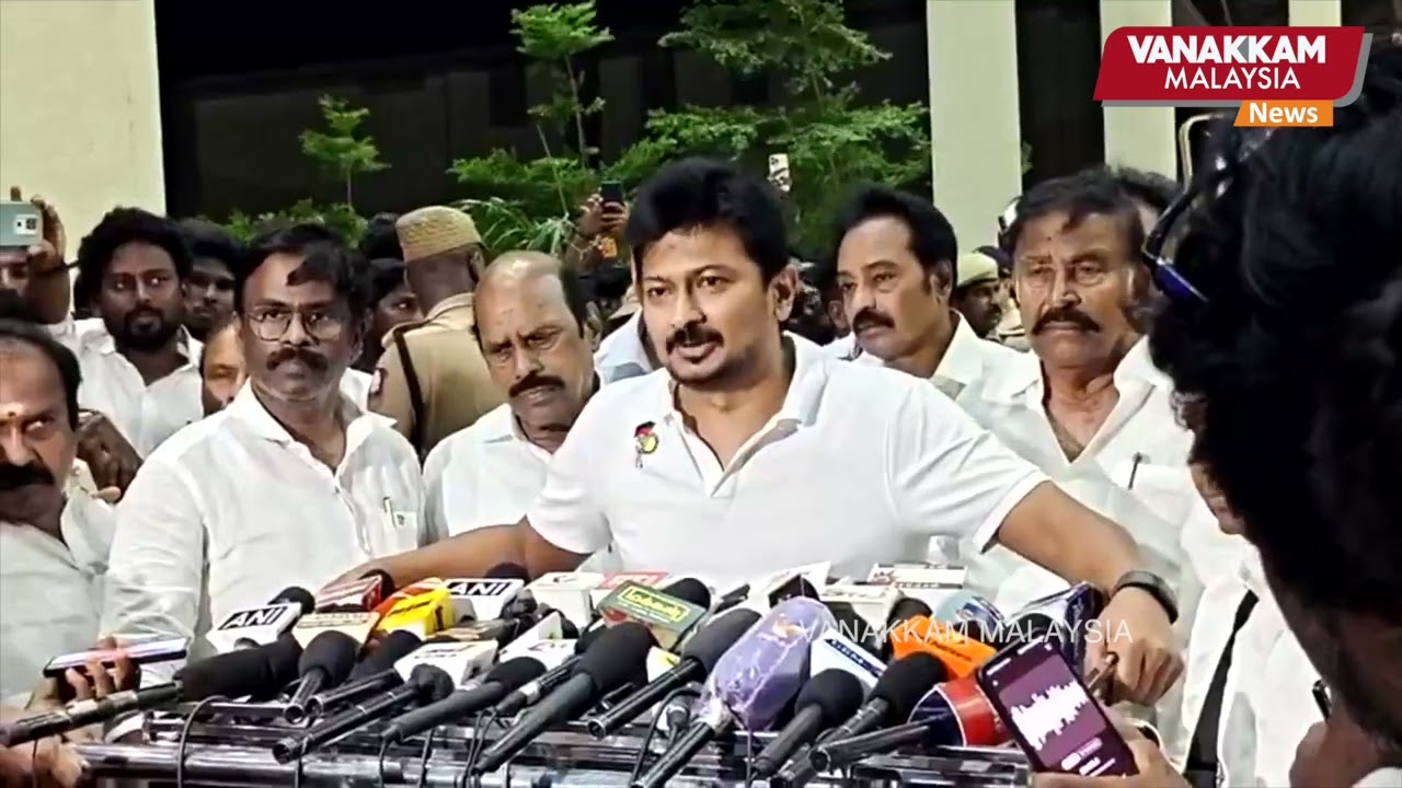 Udhayanidhi Stalin gets rousing welcome from DMK supporters after bail release