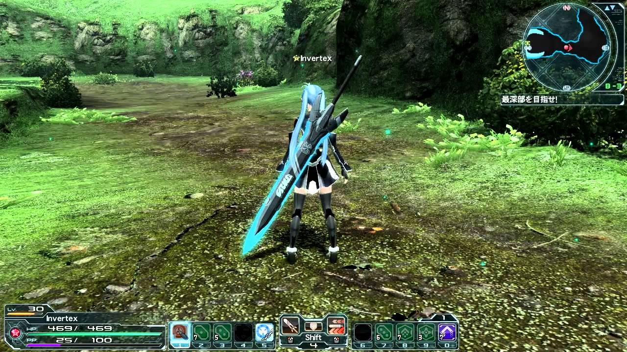 PSO2 JP - Sword Photon Arts