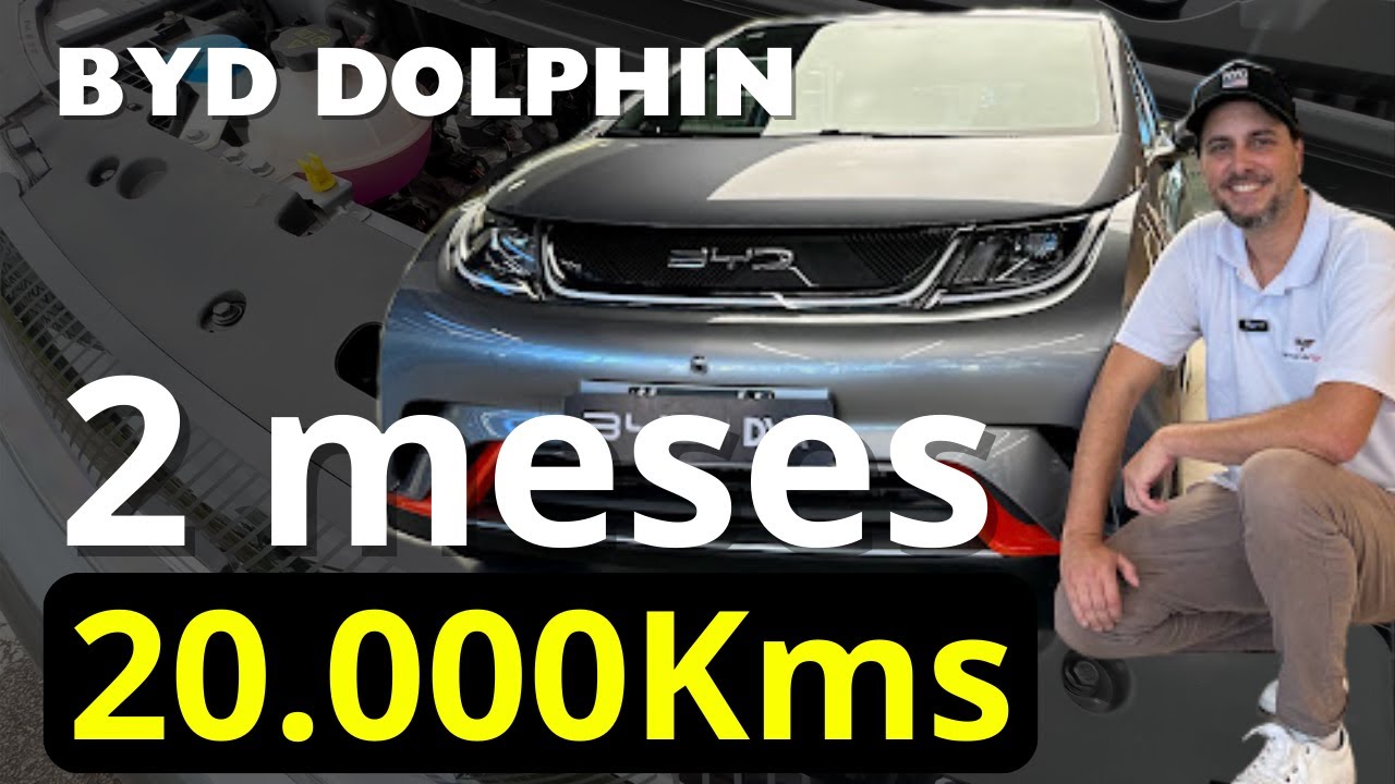 🔥 UBER RODA 20 MIL KM EM 60 DIAS COM BYD DOLPHIN 100% EL&Eacute;TRICO: VEJA QUANTO ELE GANHOU!