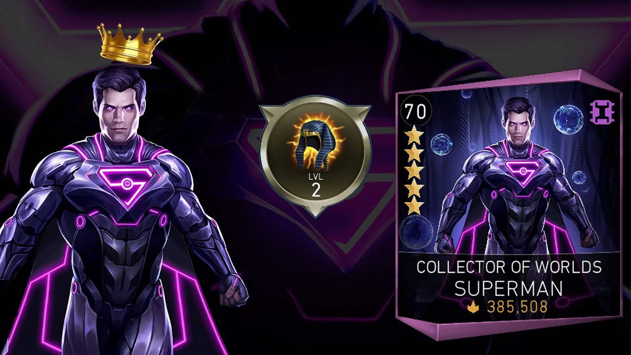 COW Superman Loves Crown Of Kahndaq Injustice 2 Mobile