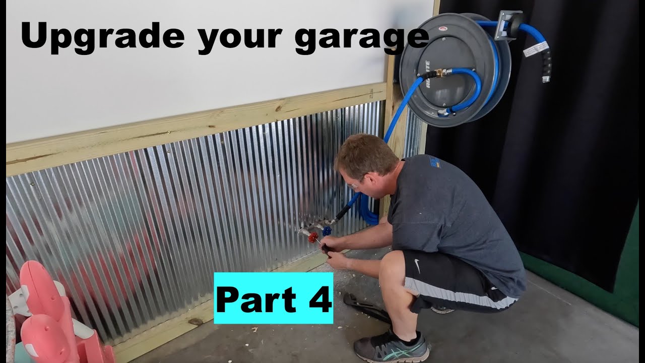Upgrade your garage - Part 4 Hot - Cold Water