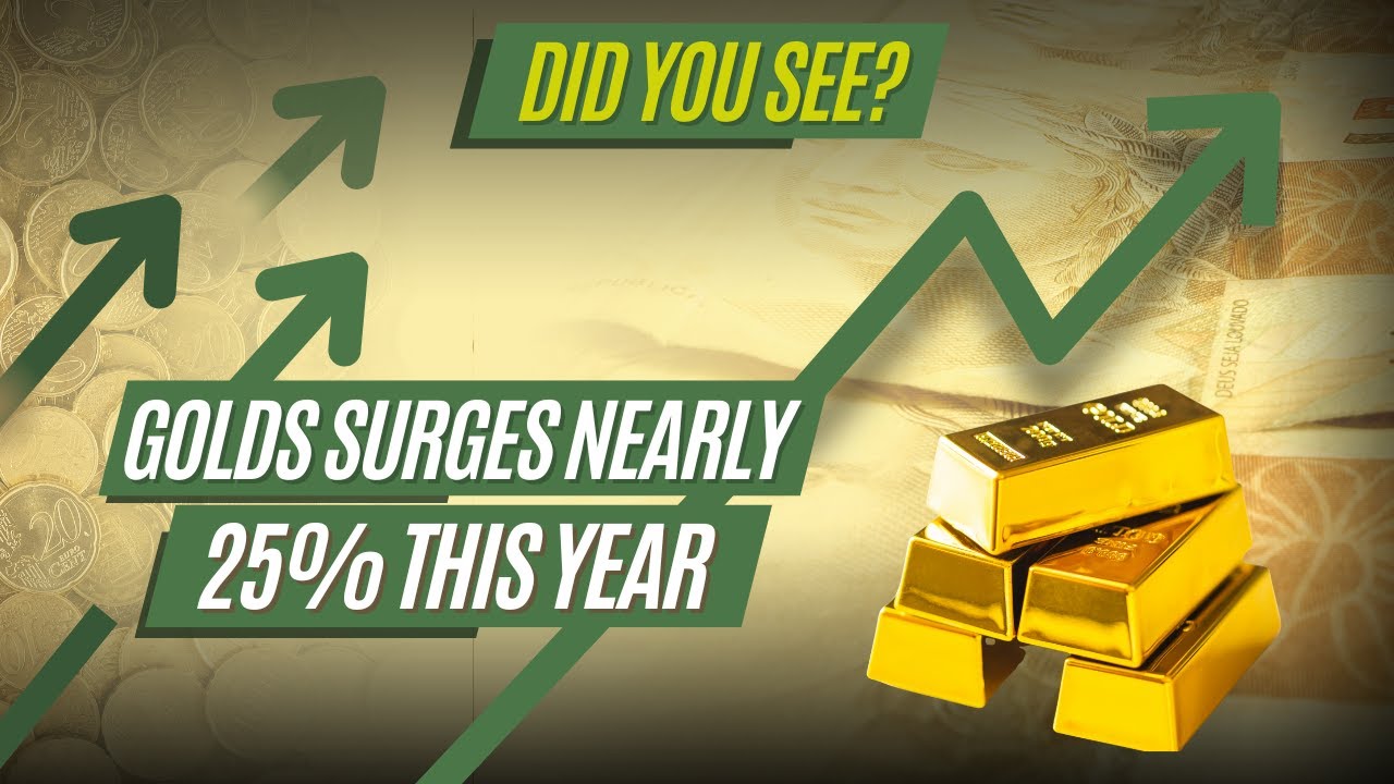 Gold Surges Nearly 25% in 2025 &ndash; Why Safe-Haven Demand Is Exploding