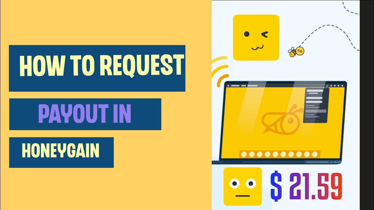 how to request payout in honeygain worth$21.59