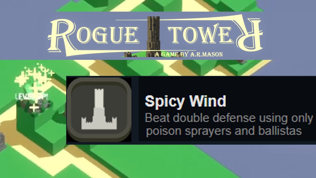 Rogue Tower - Spicy Wind Achievement - Double Defence Poison Sprayer #4