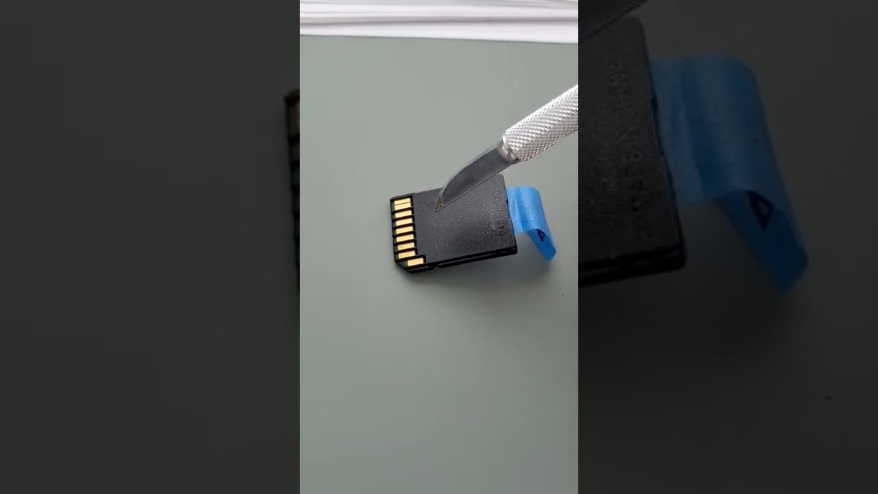 How to recover data from SD Card with broken plastic casing