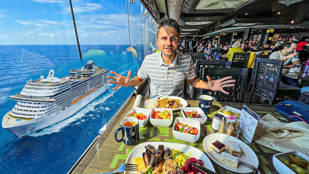 В ШОКЕ ОТ ПЕРВОГО РАЗА! Круиз Все Включено По Красному Морю MSC Splendida