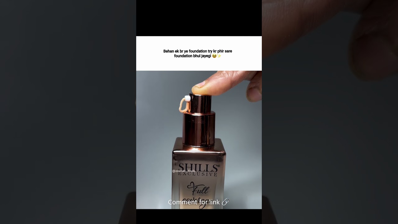 Sweat-Resistant Matte Foundation  | Shills Exclusive Amore Matte 