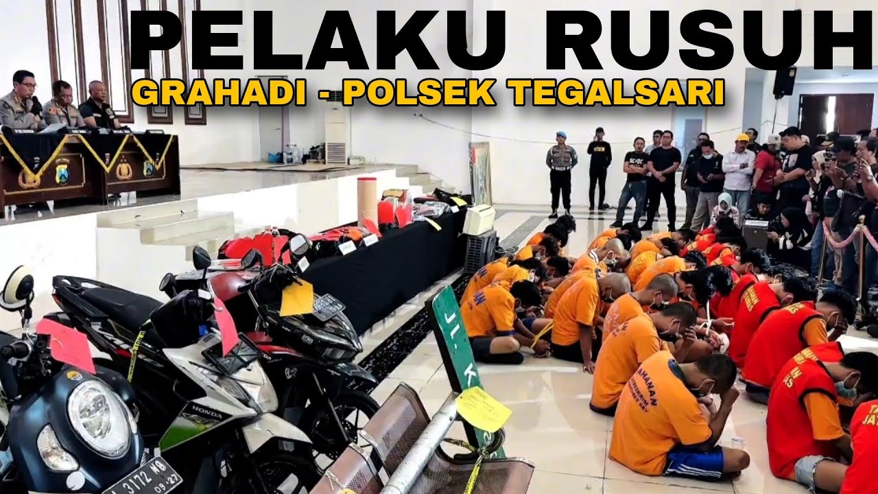 Ini Para Pelaku Rusuh Hingga Buat Grahadi dan Polsek Tegalsari Terb4kar saat ada aksi unras