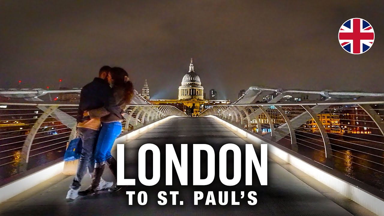 London Walking Tour 4K 🇬🇧 Blackfriars to St Paul's Cathedral