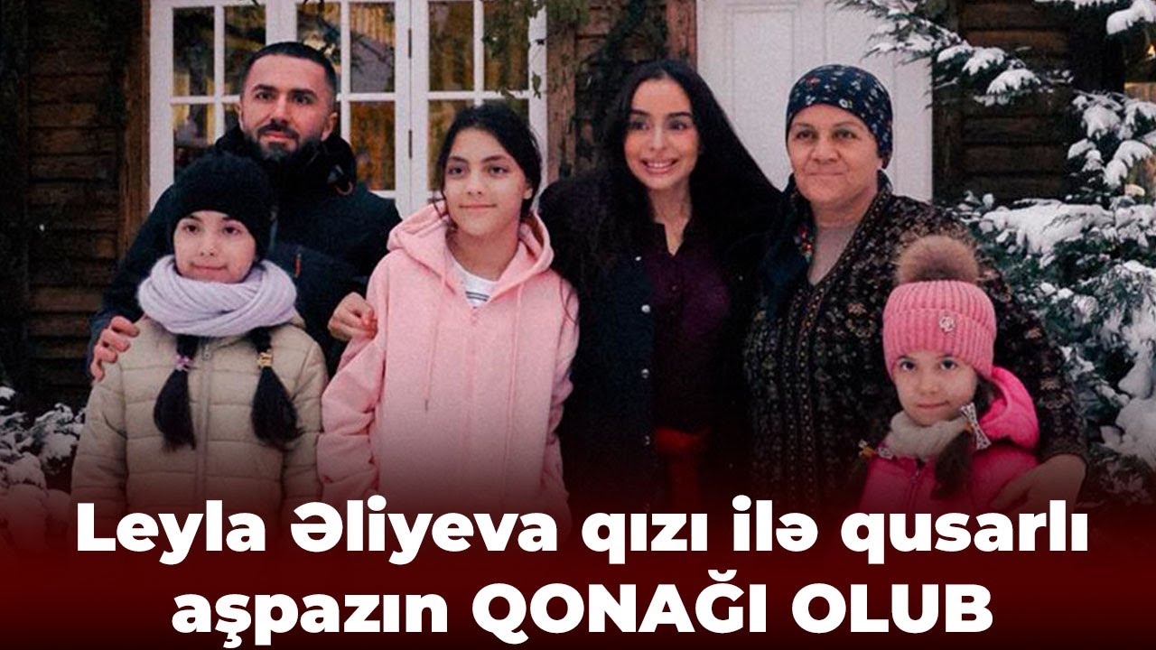 Leyla Əliyeva qızı ilə &ldquo;Kənd həyatı&rdquo;nın &ccedil;əkilişində