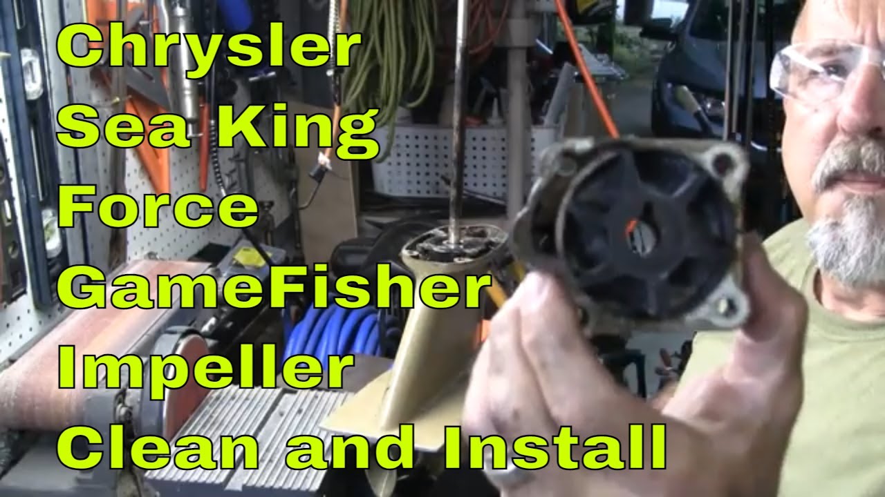 Sea King Chrysler Outboard Cooling Failure Impeller Pump - How to Clean and Install