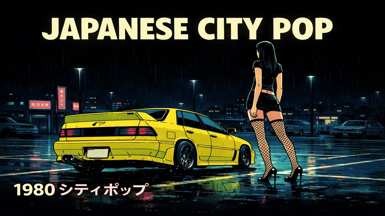 CITY POP 1980s 🌙 Tokyo Night Drive Radio | 懐かしい日本