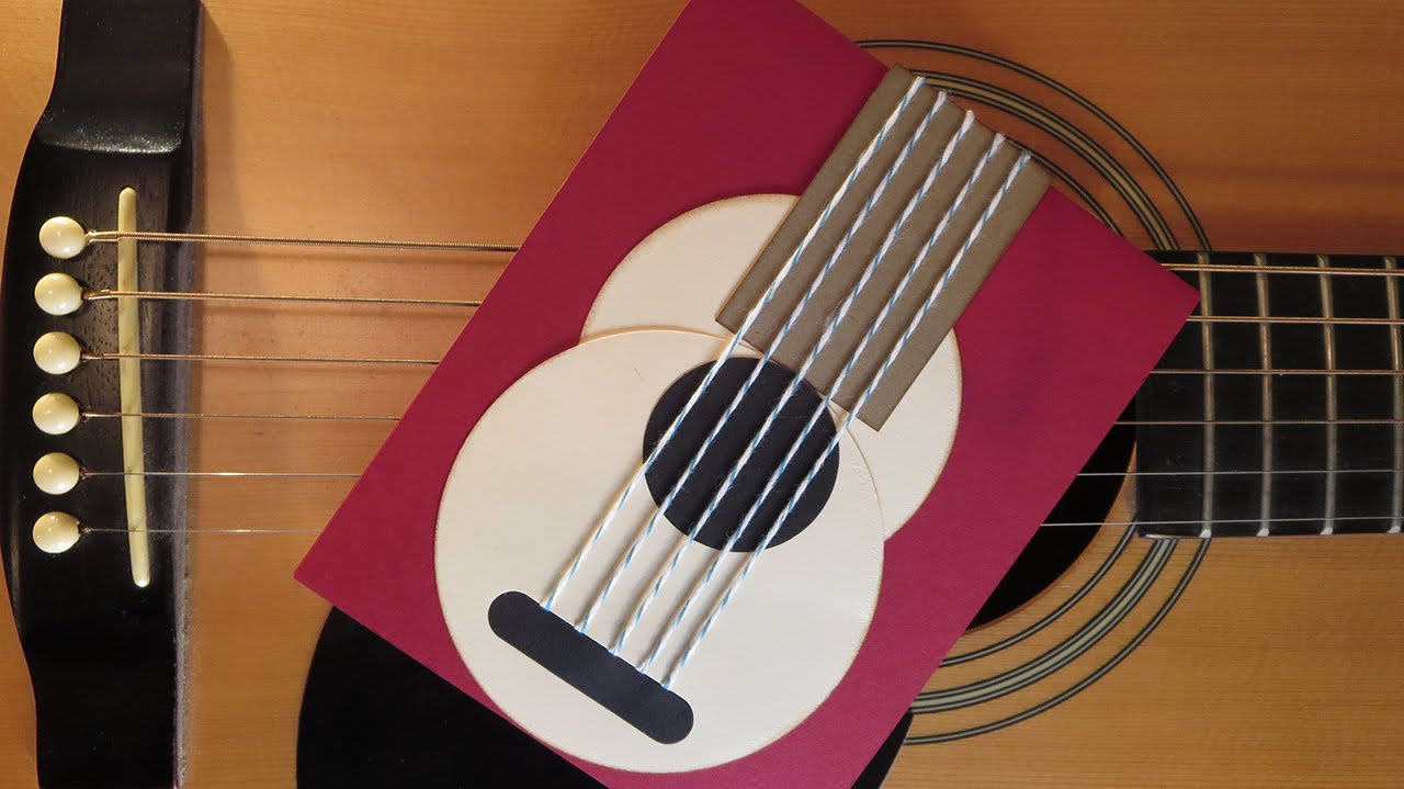 Guitar Card Tutorial