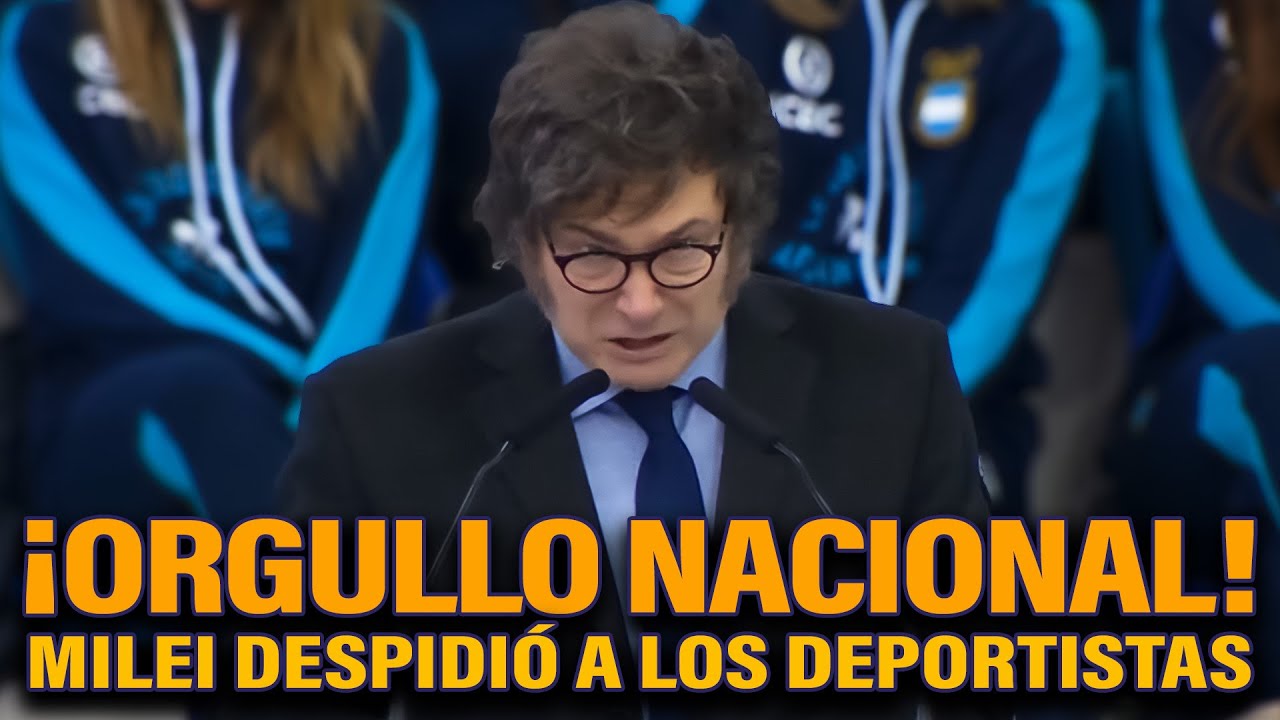 MILEI DESPIDIÓ A LOS DEPORTISTAS DE LOS JUEGOS OLÍMPICOS | URGENTE MILEI