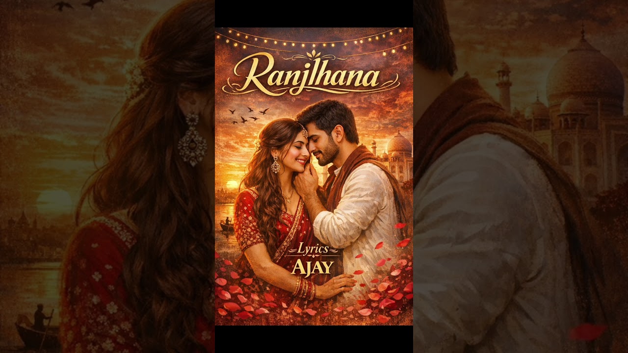  Ranjhana, Ajay lyrics, romantic song, Hindi love song, new romantic song#vairalvideo #love #musica 