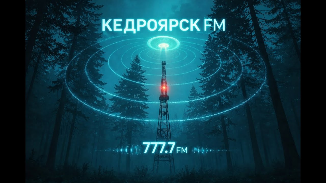 Радио Кедроярск FM. Эфир 001. Радиоточка в забытом городке.