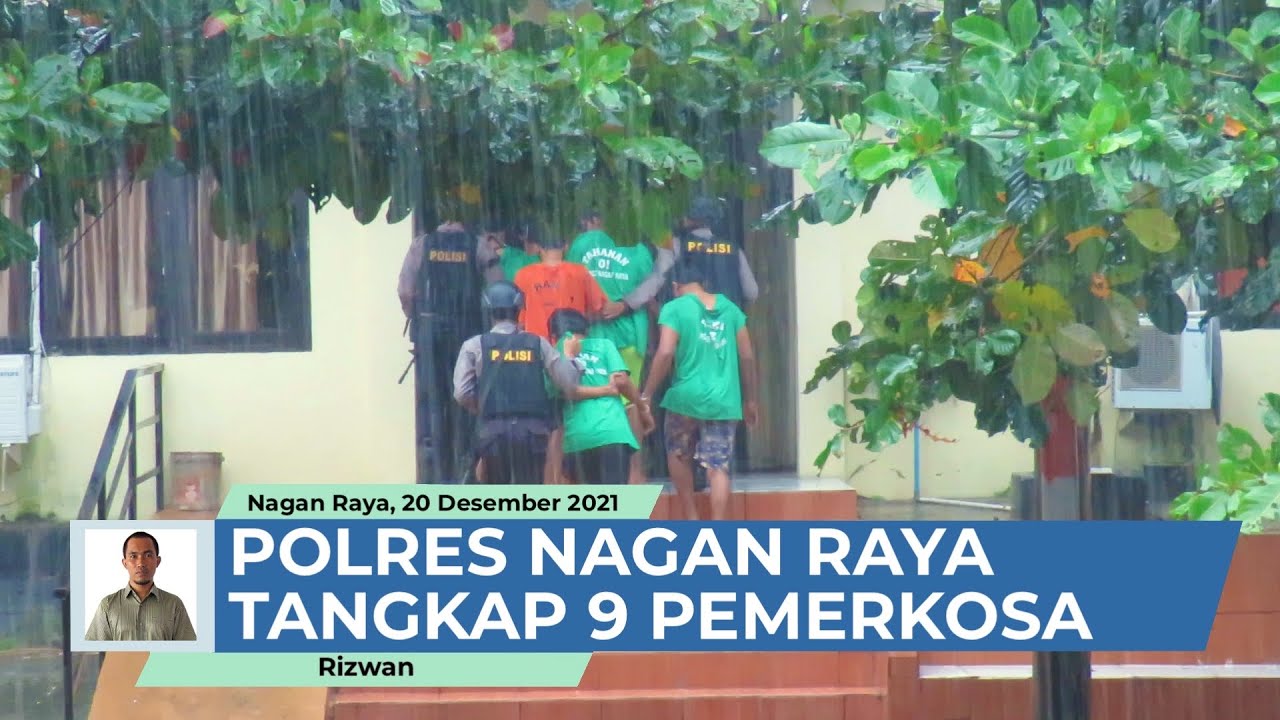 Polres Nagan Raya Tangkap 9 Pemerkosa
