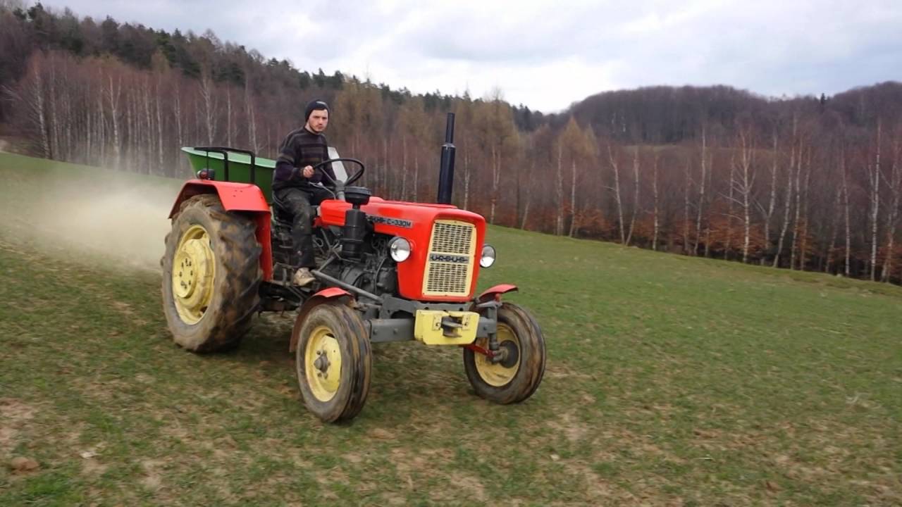wiosna 2016 * nawozy * pierwszy wyjazd w pole 2016 * URSUS SOUND