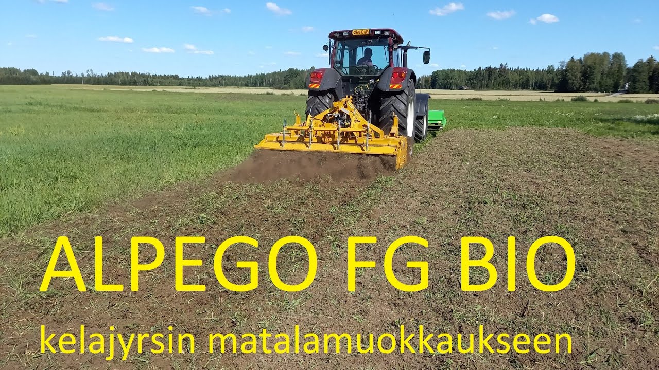 Alpego FG - BIO kelajyrsin työvideo
