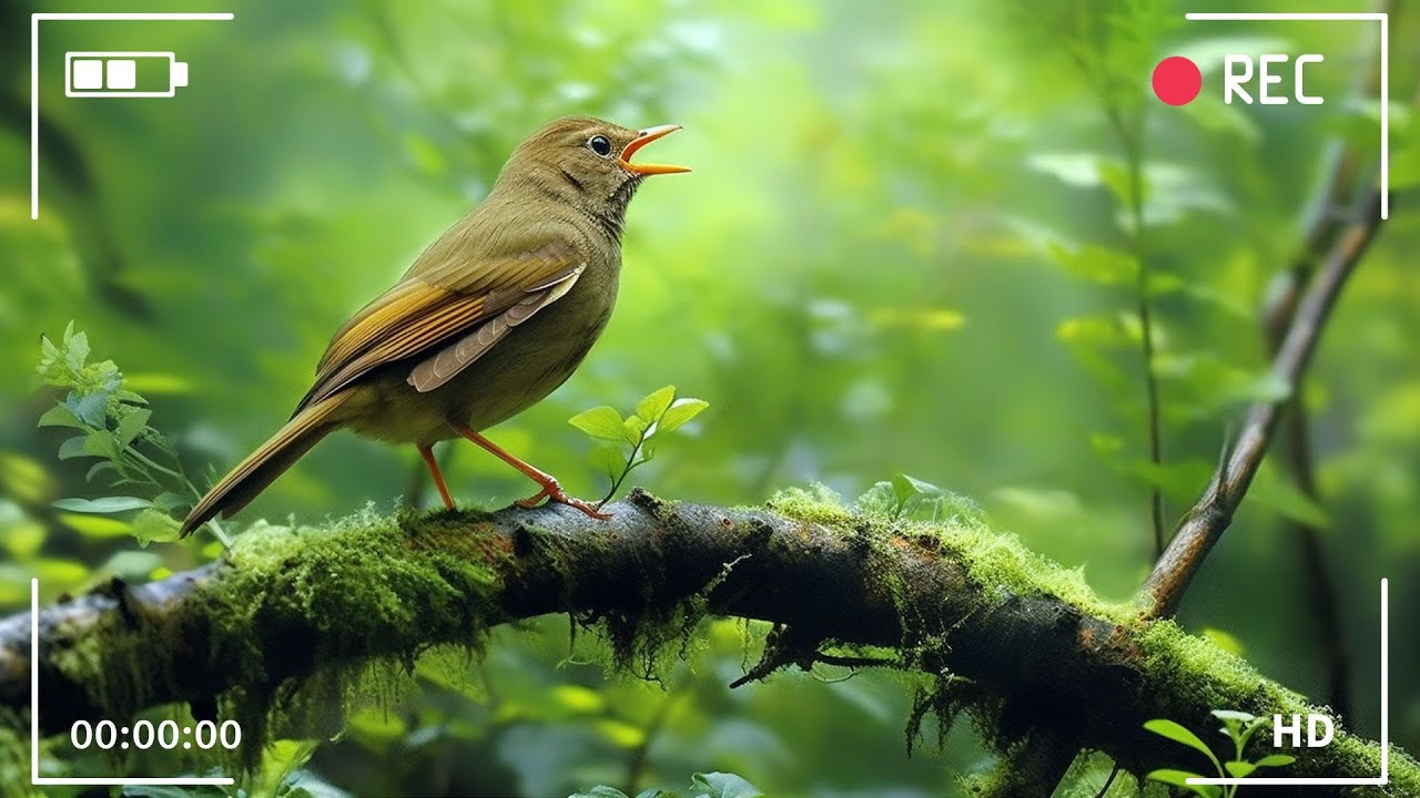 Birds Sounds - Birds Singing Without Music, 8 Hour Bird Sounds Relaxation, Soothing Nature Sounds
