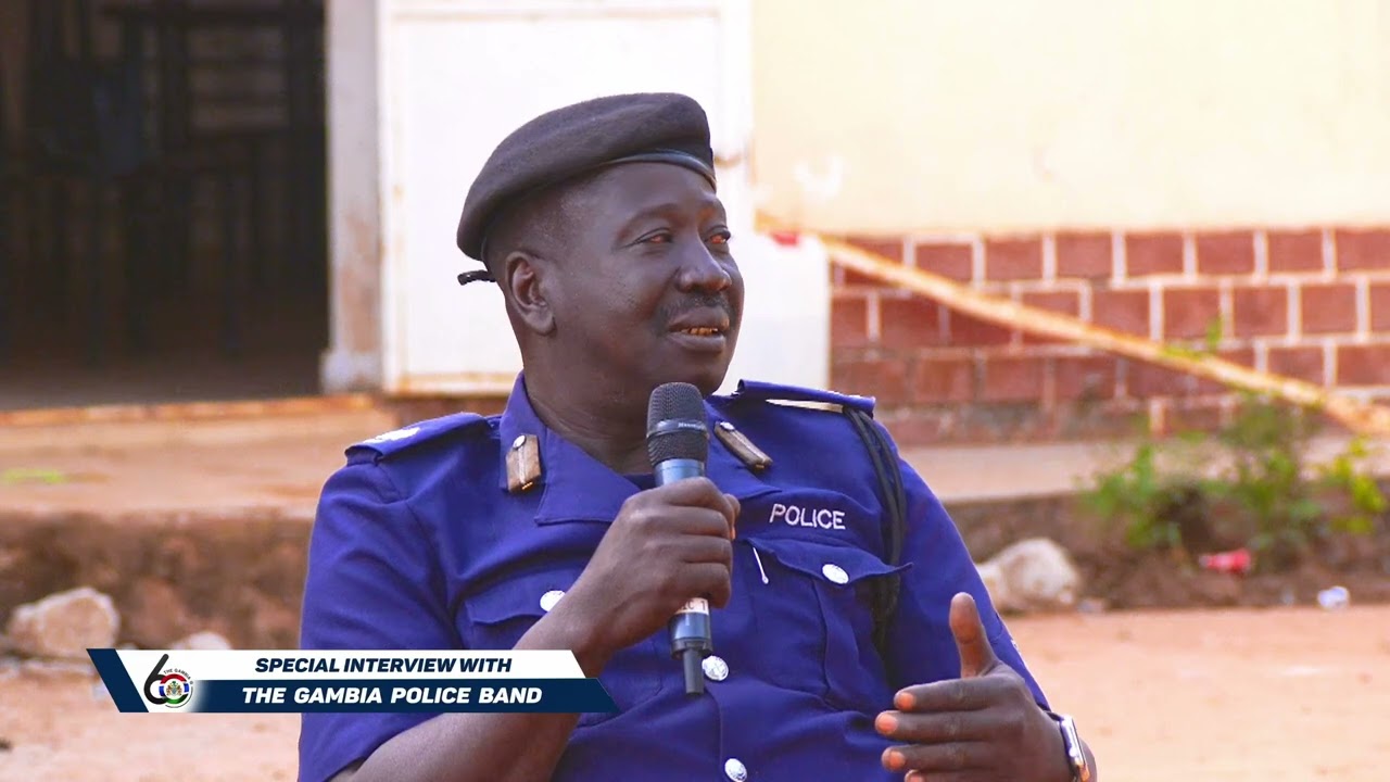 SPECIAL INTERVIEW WITH THE GAMBIA POLICE BAND 17.02.25