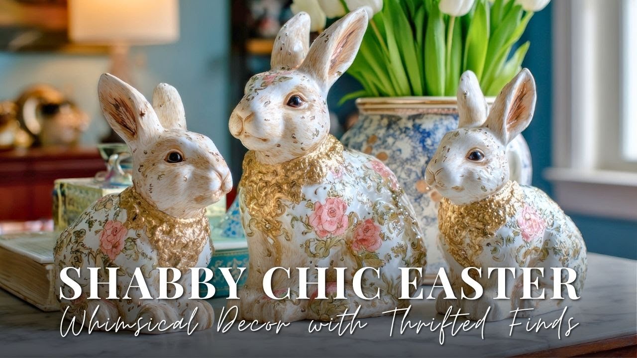 Shabby Chic Easter: Creating a Whimsical Home with Thrifted Finds