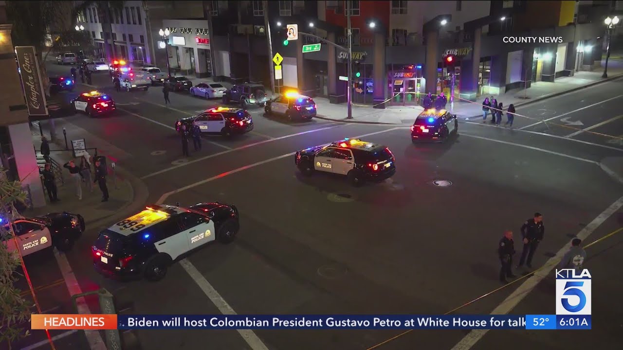 1 woman critically injured in Santa Ana bar shooting